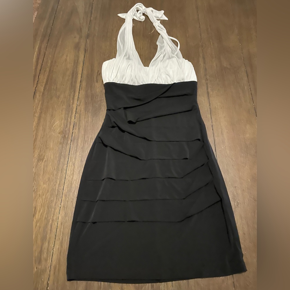 City Triangles Halter Dress